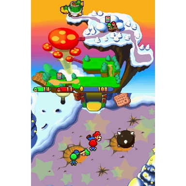 Mario & Luigi Partners in Time Nintendo DS (Begagnad)