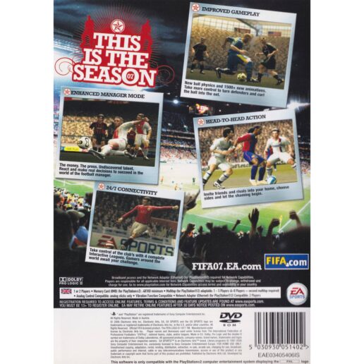 FIFA 07 Playstation 2 PS2 (Begagnad)