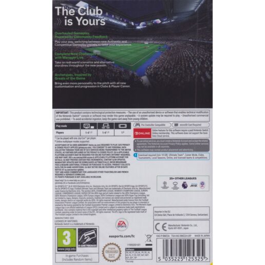 EA Sports FC 26 Nintendo Switch