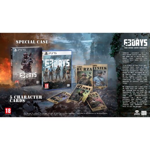 63 Days The Home Army Edition Playstation 5 PS5