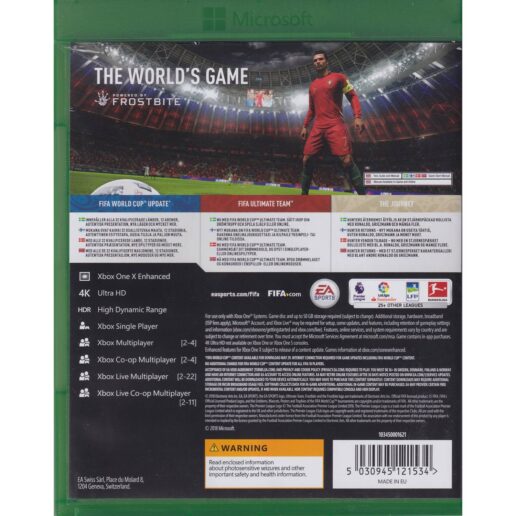 FIFA 18 Xbox One Nordic (Begagnad)