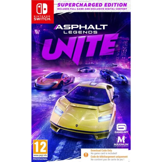 Asphalt Legends Unite Supercharged Edition Nintendo Switch (Code in a box)
