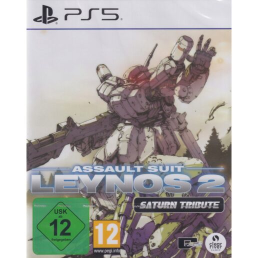 Assault Suit Leynos 2 Saturn Tribute Playstation 5 PS5 USK