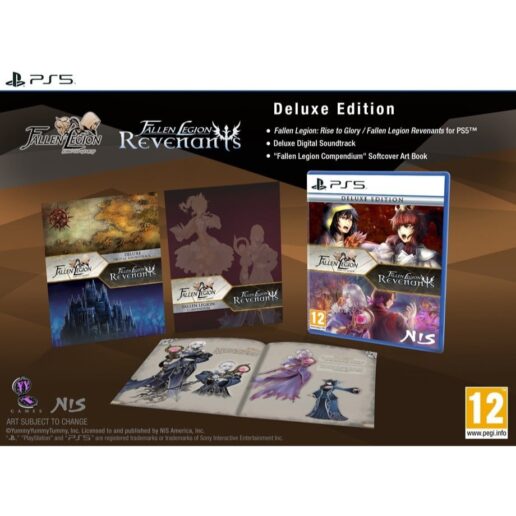 Fallen Legion Rise to Glory Fallen Legion Revenants Deluxe Edition Playstation 5 PS5