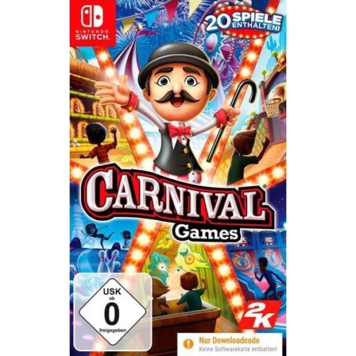 Carnival Games DE Multi-Language in Game Nintendo Switch (Code in a box)