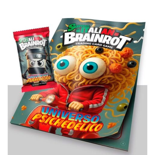 Italian Brainrot Universo Psichedelico Album + 7 Cards