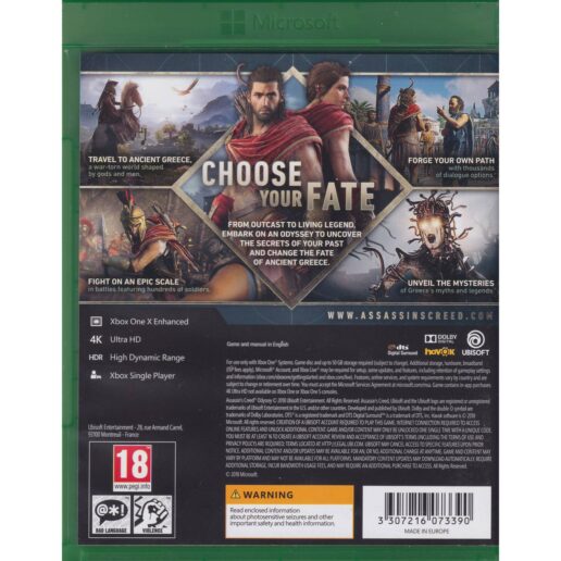 Assassins Creed Odyssey Xbox One (Begagnad)