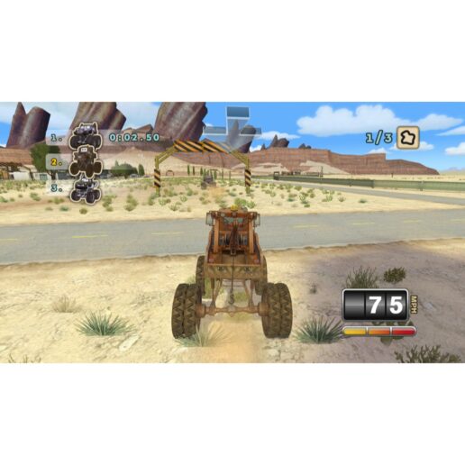 Disney Pixar Bilar Bärgarns Internationella Race Playstation 2 PS2 Swedish (Begagnad)