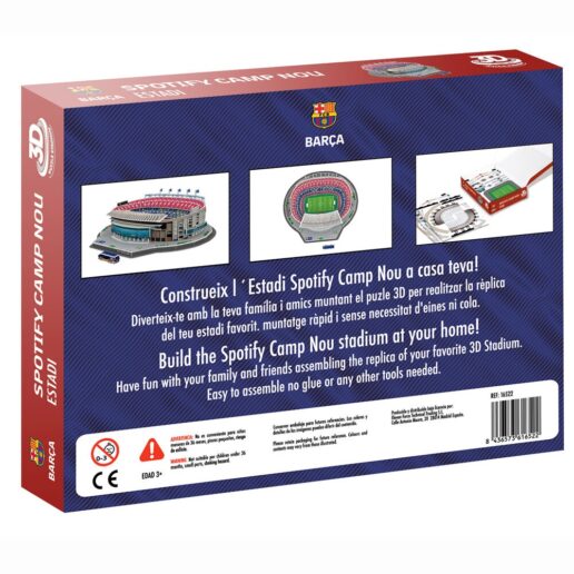 FC Barcelona Camp Nou Stadium 3D puzzle 98pcs