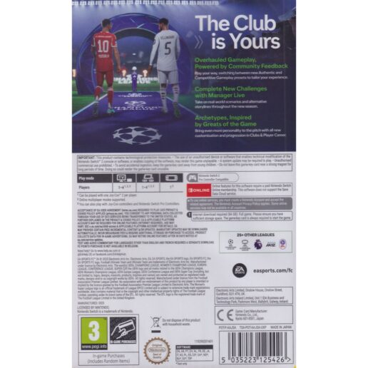 EA Sports FC 26 Nintendo Switch 2