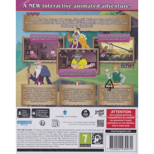 Arzette The Jewel of Faramore Playstation 5 PS5