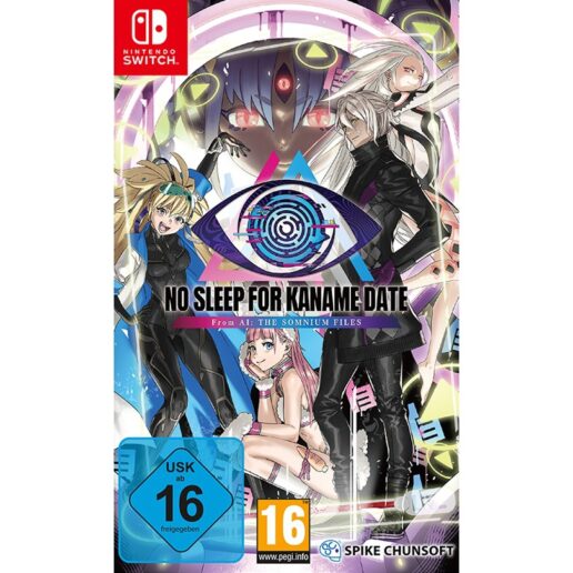 No Sleep For Kaname Date From AI The Somnium Files Nintendo Switch