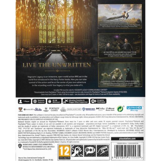 Hogwarts Legacy Playstation 5 PS5