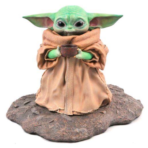 Star Wars The Mandalorian The Child Soup Premier Collection statue 17cm