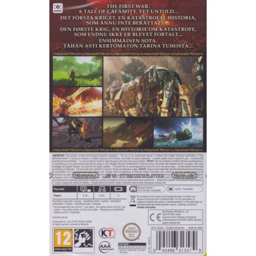 Hyrule Warriors Age of Imprisonment Nintendo Switch 2