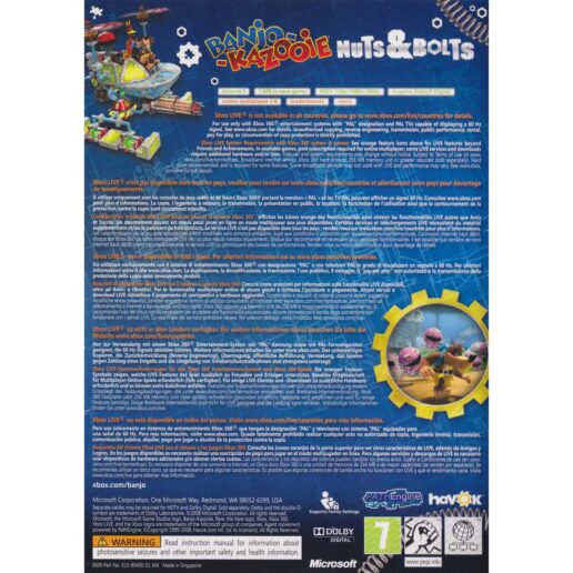 Banjo-Kazooie Nuts & Bolts Xbox 360 Bundle Copy (Begagnad)