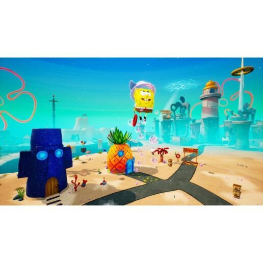 Spongebob Squarepants Battle for Bikini Bottom Rehydrated Playstation 4 PS4 (Begagnad)