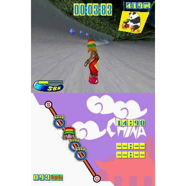 SBK Snowboard Kids Nintendo DS (Begagnad)