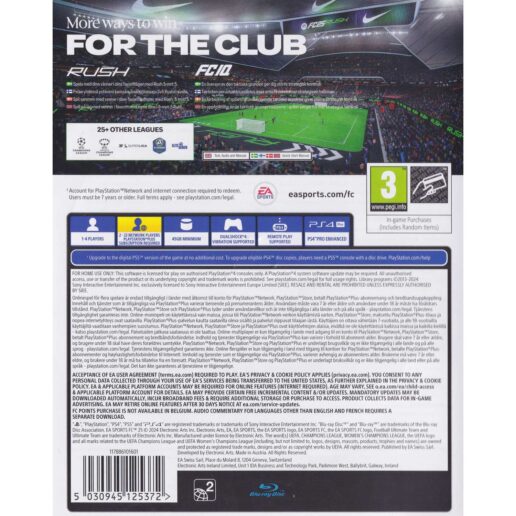 EA Sports FC 25 Playstation 4 PS4 Nordic (Begagnad)