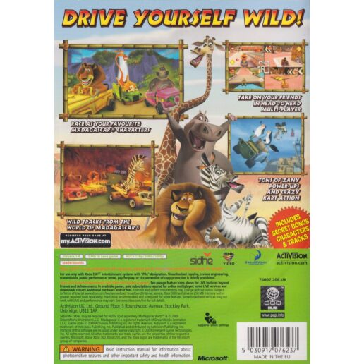 Madagascar Kartz Xbox 360 (Begagnad)