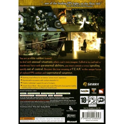Fear First Encounter Assault Recon Xbox 360 (Begagnad)