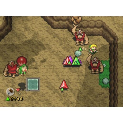 The Legend of Zelda Four Swords Adventures Nintendo Gamecube (Begagnad)