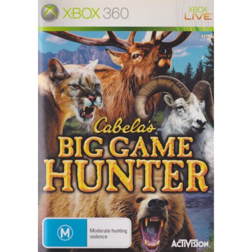 Cabelas Big Game Hunter Xbox 360 (Begagnad)