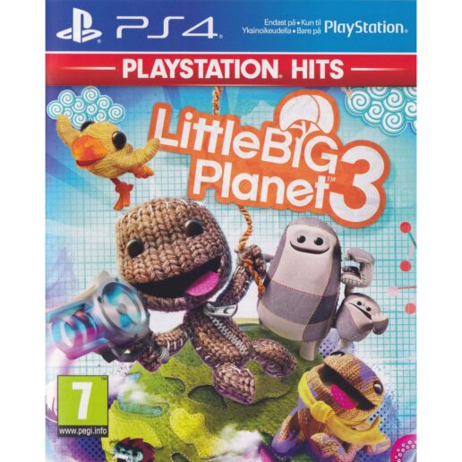 Little Big Planet 3 Playstation 4 PS4 Hits Nordic (Begagnad)