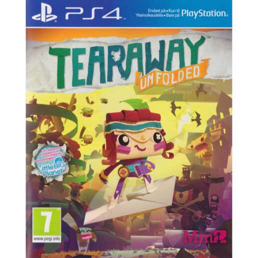 Tearaway Unfolded Playstation 4 PS4 Nordic (Begagnad)