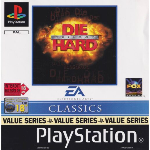 Die Hard Trilogy Playstation 1 PS1 Values Series (Begagnad)