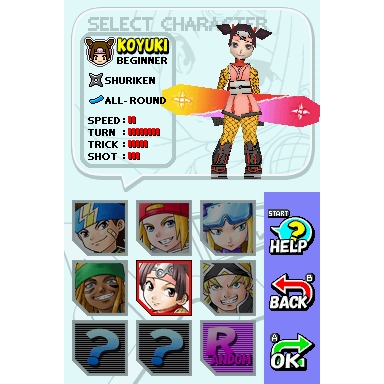 SBK Snowboard Kids Nintendo DS (Begagnad)