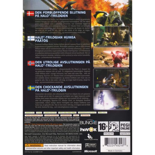 Halo 3 Xbox 360 Nordic (Begagnad)