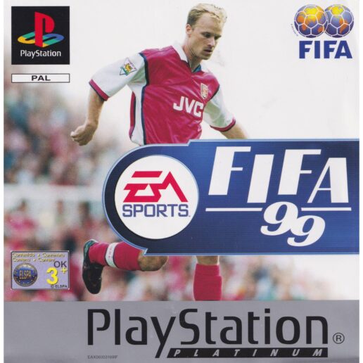 FIFA 99 Playstation 1 PS1 Platinum Nordic (Begagnad)