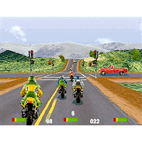 Road Rash Playstation 1 PS1 Platinum (Begagnad)