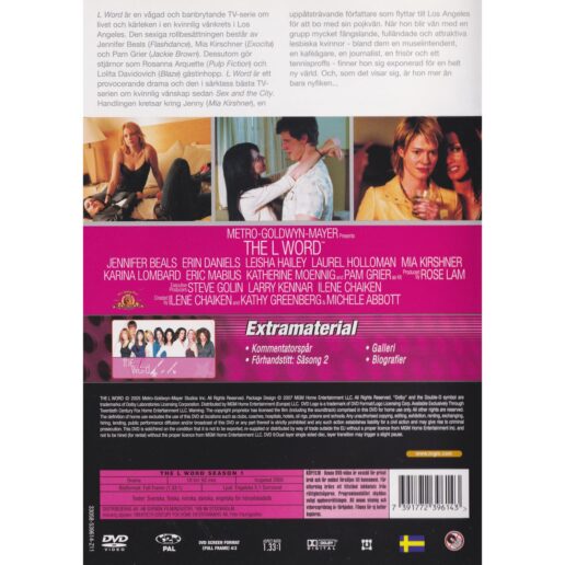 The L Word The Complete First Season DVD (Begagnad)