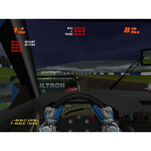 Toca 2 Touring Cars Playstation 1 PS1 (Begagnad)