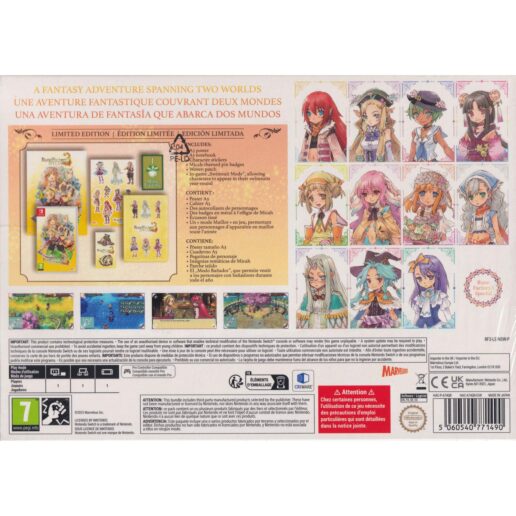 Rune Factory 3 Special Limited Edition Nintendo Switch