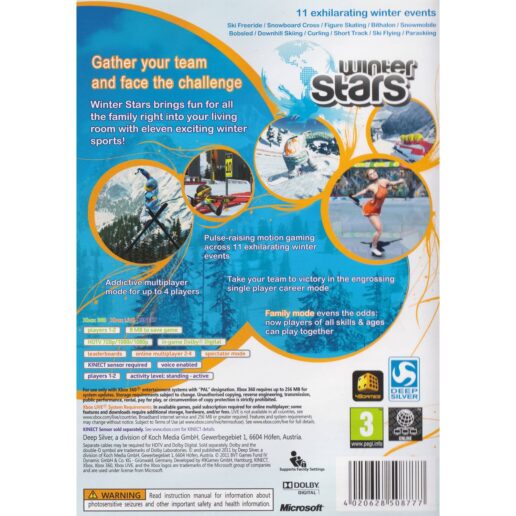 Winter Stars Xbox 360 Kinect (Begagnad)