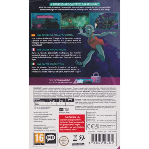The Cub Back to Earth Edition Nintendo Switch