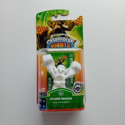 White Flocked Stump Smash Skylanders Giants (Begagnad)