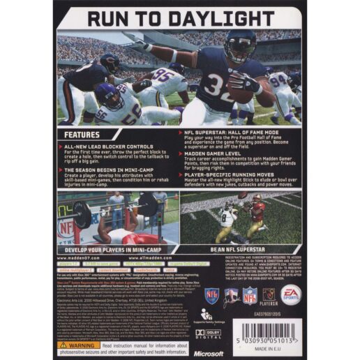 Madden NFL 07 Xbox 360 (Begagnad)