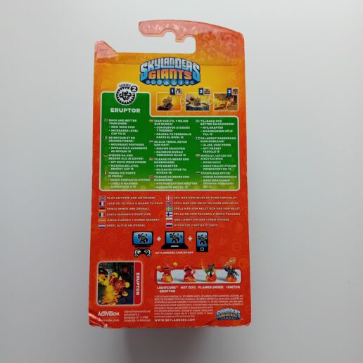 White Flocked Eruptor Skylanders Giants (Begagnad)