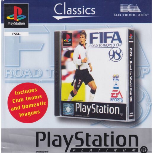 FIFA Road to World Cup 98 Playstation 1 PS1 Platinum (Begagnad)