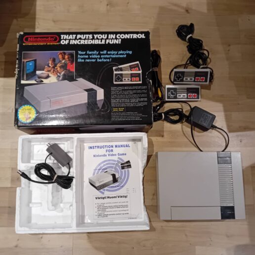Nintendo NES 8-bit (Begagnad)
