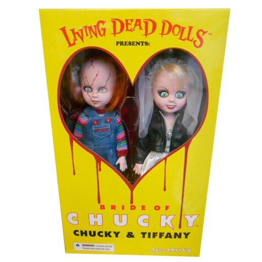 Living Dead Dolls Chucky and Tifanny pack 2 figures 25cm