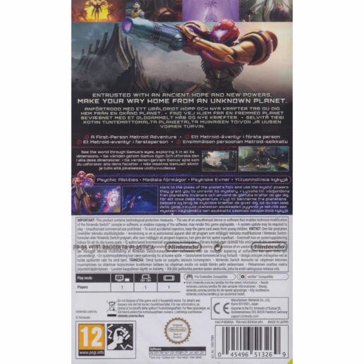 Metroid Prime 4 Beyond Nintendo Switch Nordic