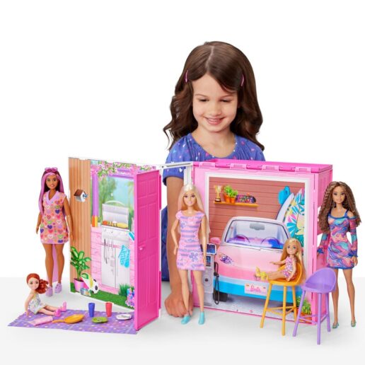 Barbie Getaway House + doll
