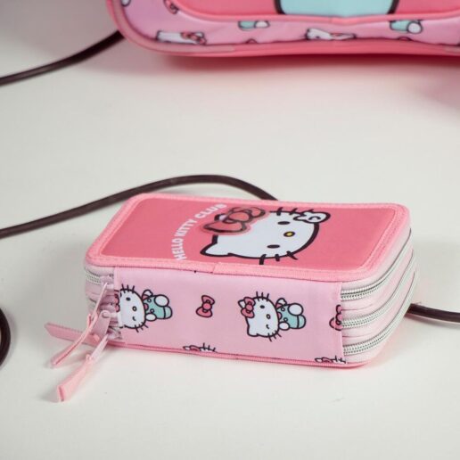 Hello Kitty triple pencil case