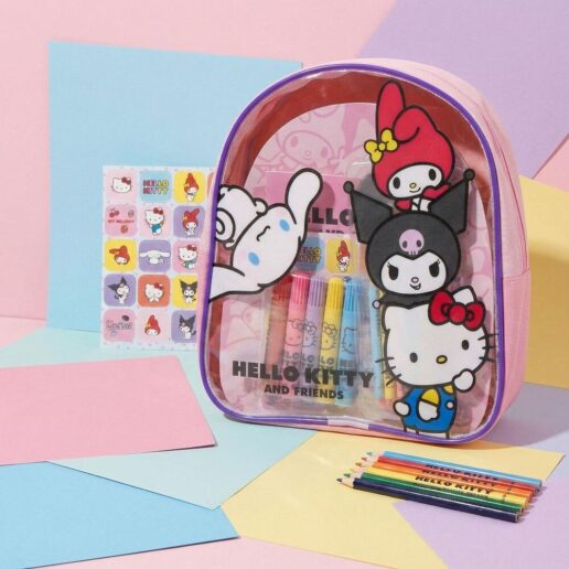 Hello Kitty backpack stationery set