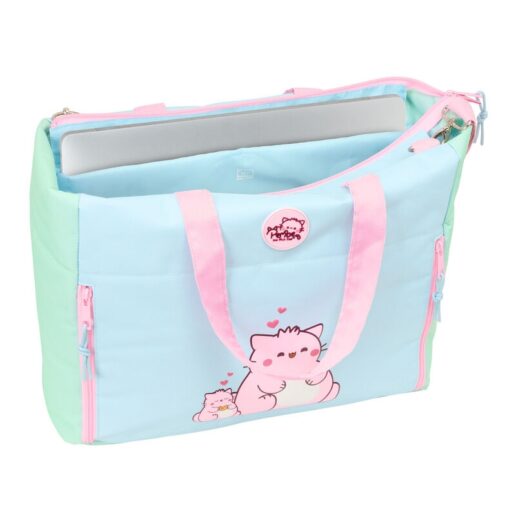 Pembe The Pink Cat laptop bag